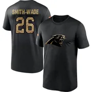 Men's Chau Smith-Wade Carolina Panthers Black 2020 Salute To Service Performance T-Shirt
