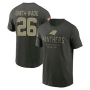 Men's Chau Smith-Wade Carolina Panthers Green Forest/ 2025 Salute to Service Sideline Primary Edge T-Shirt
