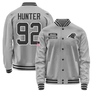 Men's Lee Hunter Carolina Panthers Gray Salute to Service Performance Jacket