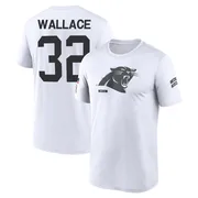 Men's Trevin Wallace Carolina Panthers Legend White 2024 Salute to Service Performance T-Shirt