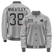 Men's Zakee Wheatley Carolina Panthers Gray Salute to Service Performance Jacket