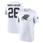 Youth Chau Smith-Wade Carolina Panthers Legend White 2024 Salute to Service Performance T-Shirt