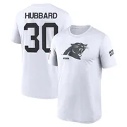 Youth Chuba Hubbard Carolina Panthers Legend White 2024 Salute to Service Performance T-Shirt