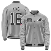 Youth Haynes King Carolina Panthers Gray Salute to Service Performance Jacket