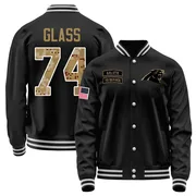 Youth Isaia Glass Carolina Panthers Black Salute to Service Sideline Performance Jacket