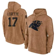 Youth Xavier Legette Carolina Panthers Brown 2023 Salute To Service Club Pullover Hoodie