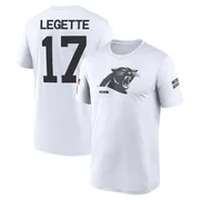Youth Xavier Legette Carolina Panthers Legend White 2024 Salute to Service Performance T-Shirt